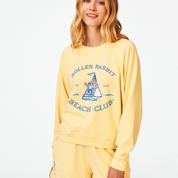 Roller Rabbit Beach Club Sweatshirt - Picture 4 of 13